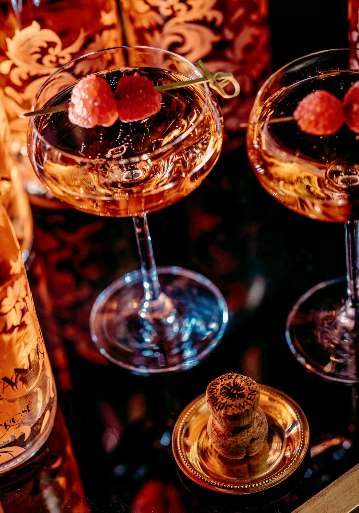 Alexandra Rosé by Kattus cocktail at Roberto American Bar Vienna
