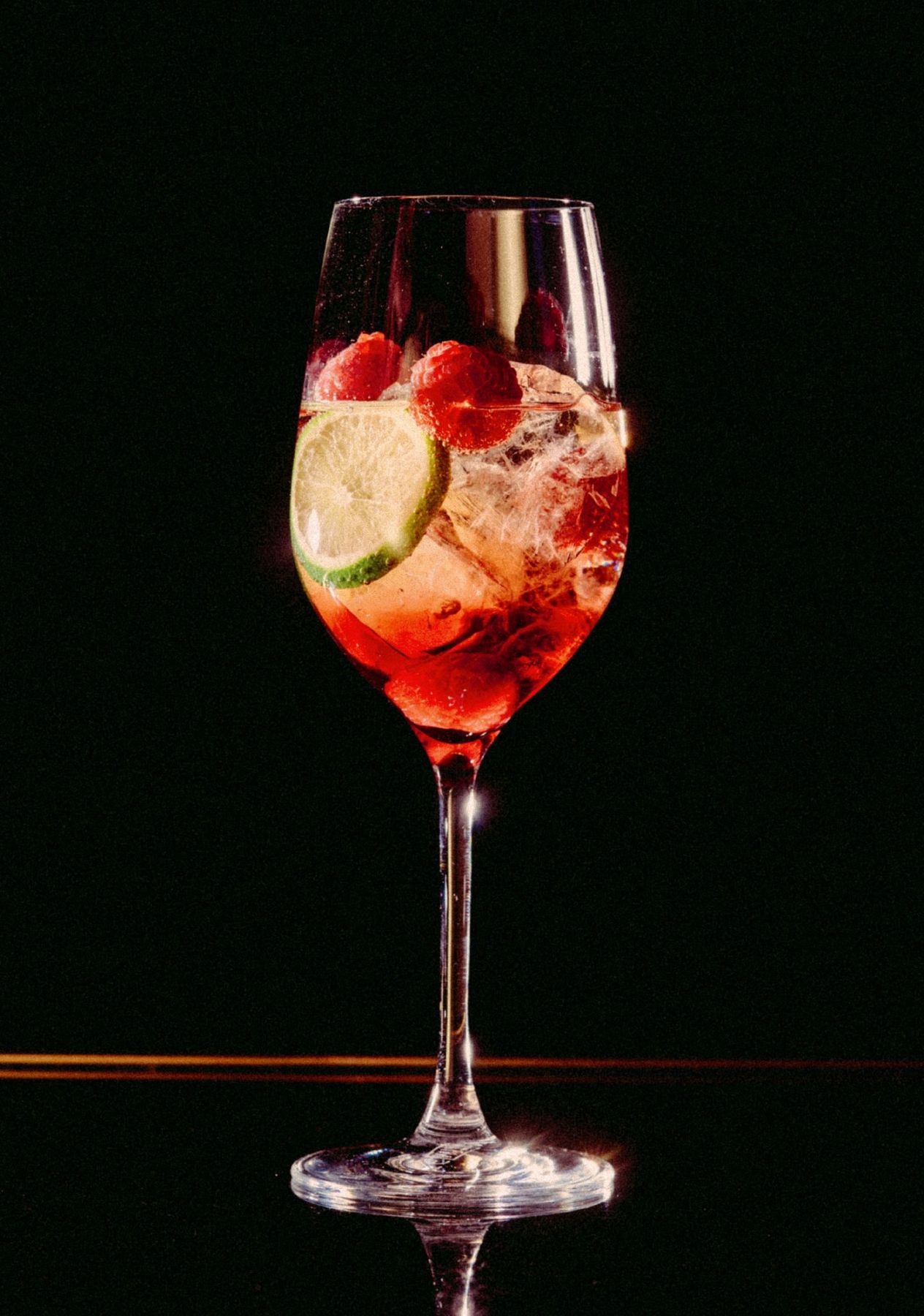 Raspberry Secco cocktail at Roberto American Bar Vienna